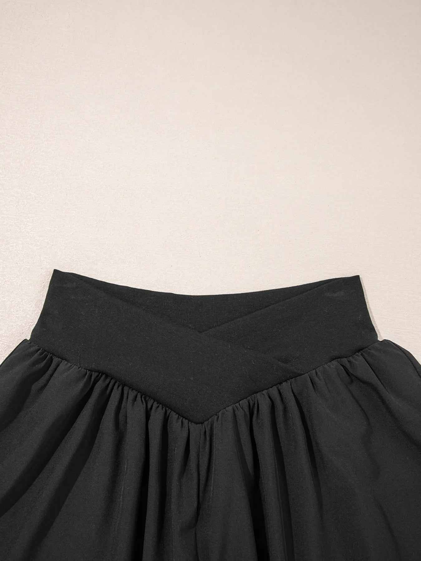 Layered Ruffle Shorts - cas7m