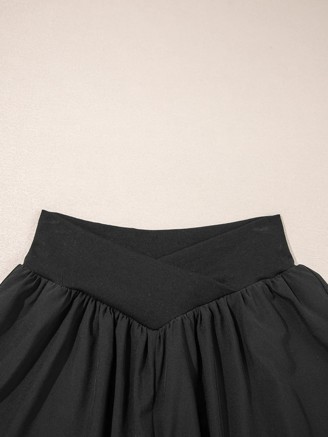 Layered Ruffle Shorts - cas7m