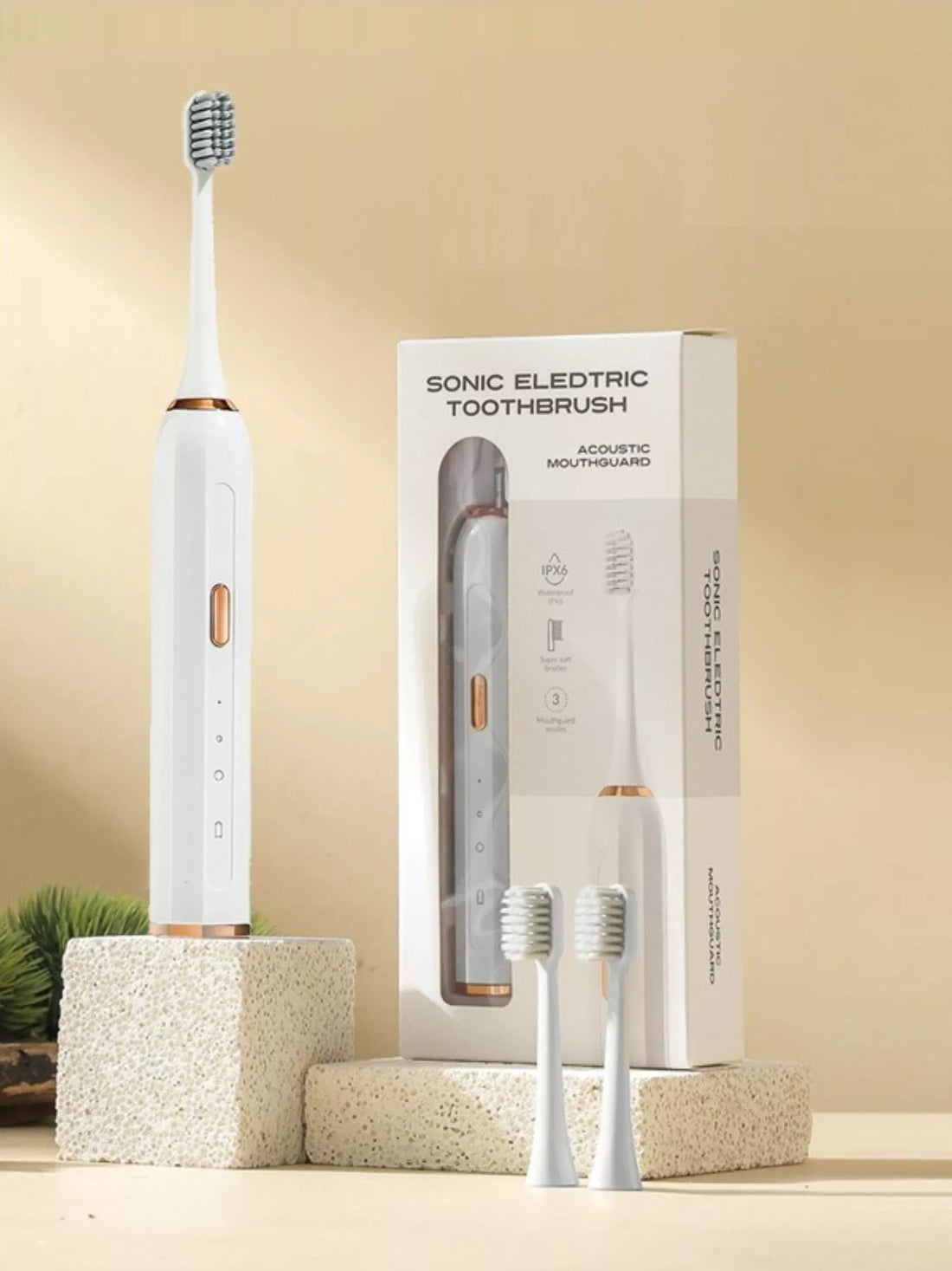 SmartClean Pro: Advanced Electric Toothbrush for Radiant Smiles - cas7m
