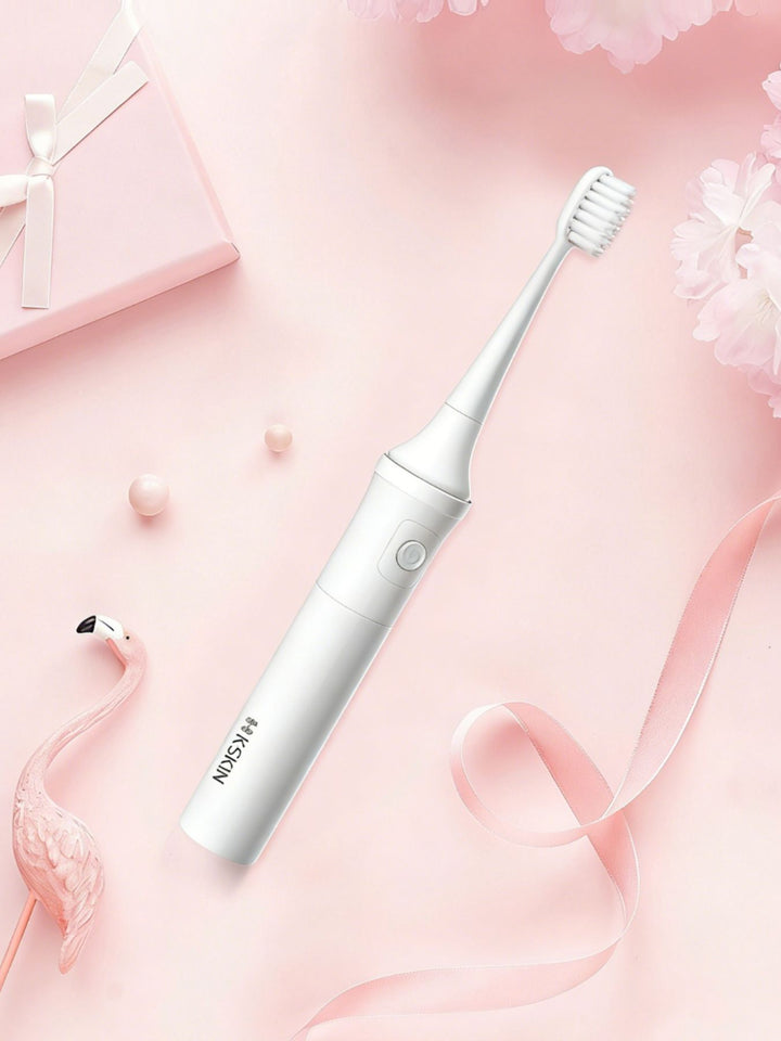TravelPro Waterproof Electric Toothbrush - Effortless Oral Care - cas7m