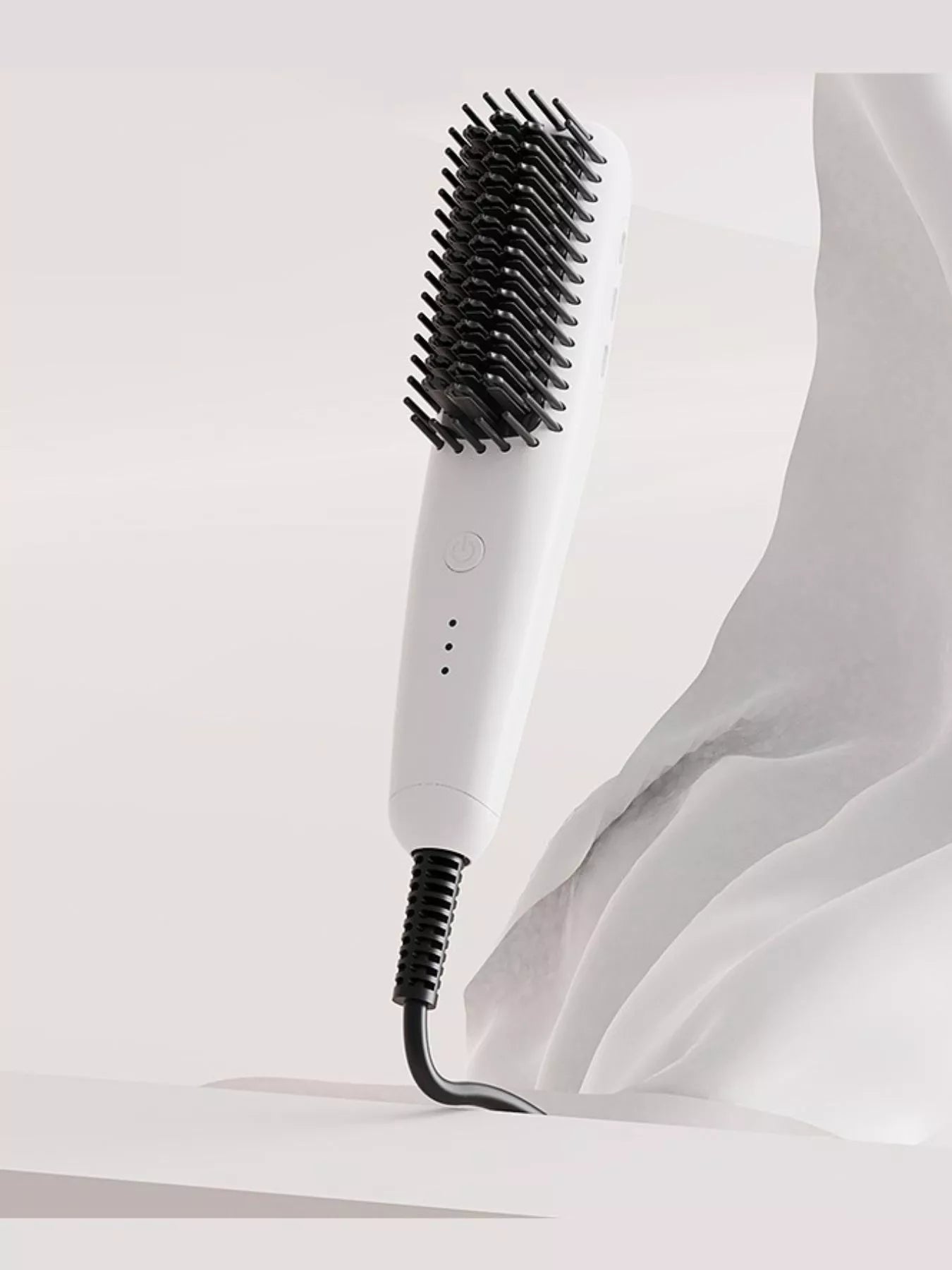 QuickHeat Precision Hair Styling Comb - Sleek & Shine Perfection - cas7m