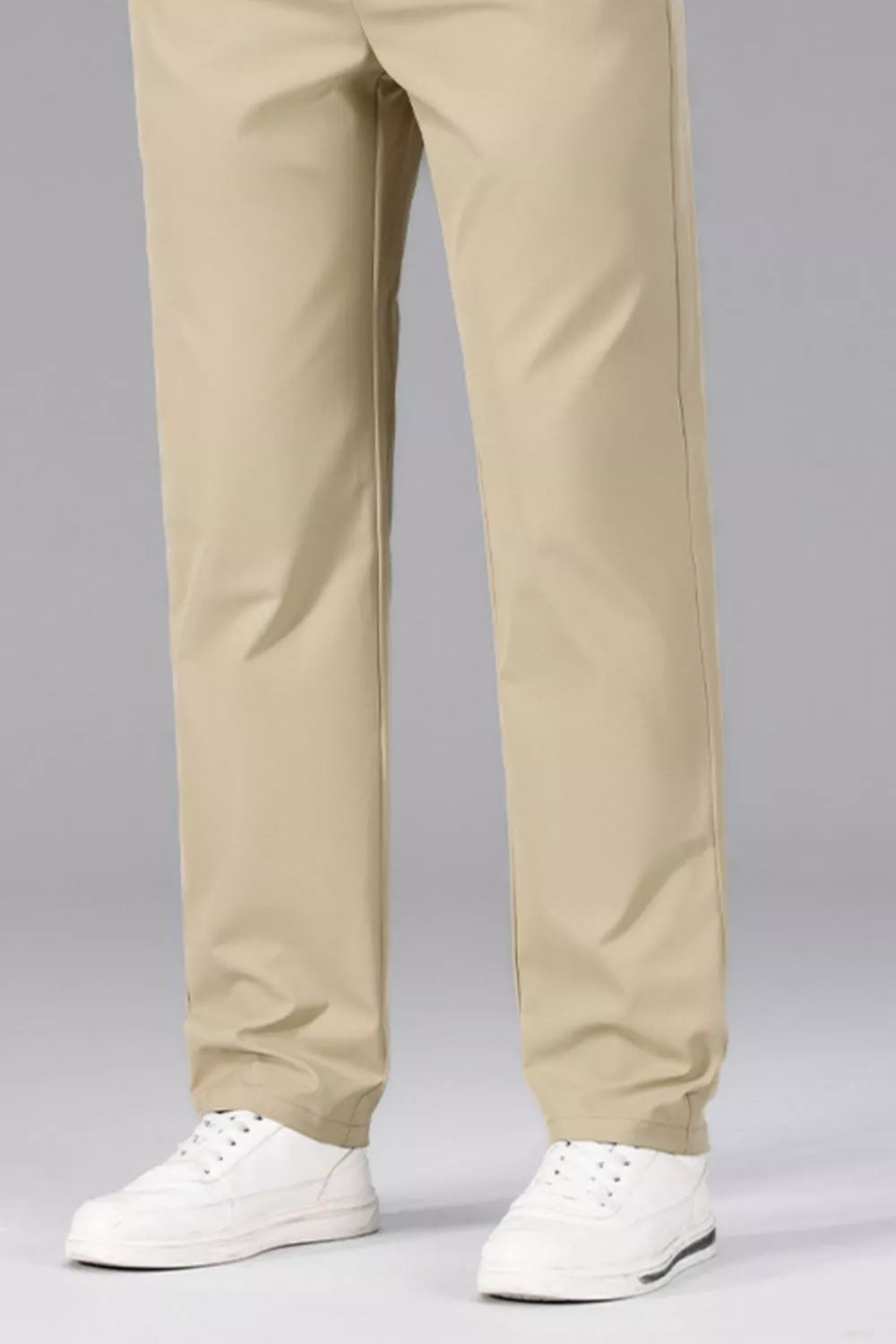 Men's Plus Size Slim-Fit Stretch Dress Pants - cas7m