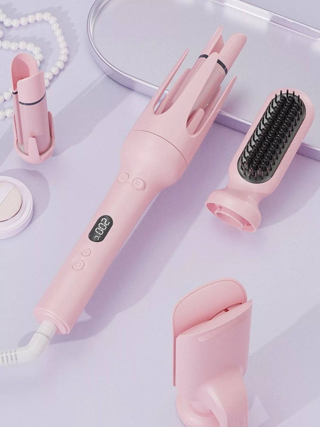 Auto-Curl Ceramic Styler: Salon-Quality Curls Effortlessly - cas7m