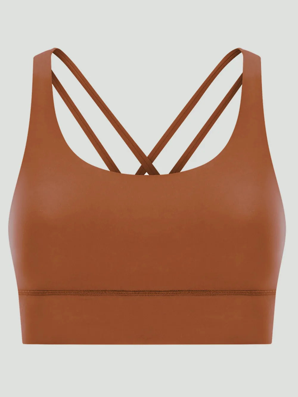 Millennia Crisscross Scoop Neck Active Tank - cas7m