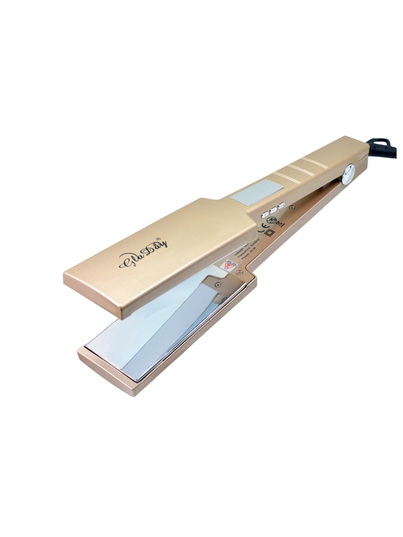 QuickHeat Salon-Quality Hair Straightener - Frizz-Free Shine - cas7m