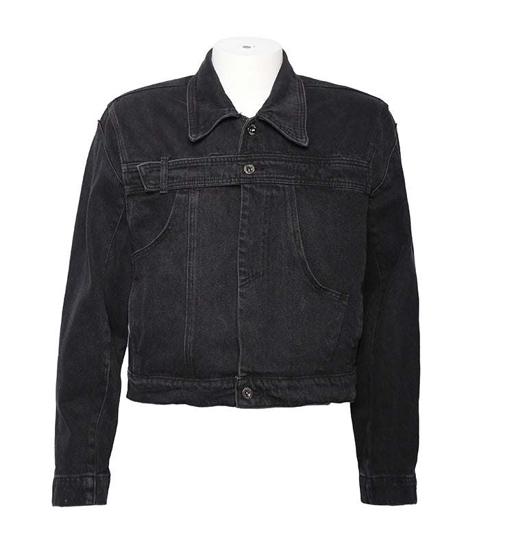 Niche Patchwork To Make Old Denim Coats For Men And Women - cas7m