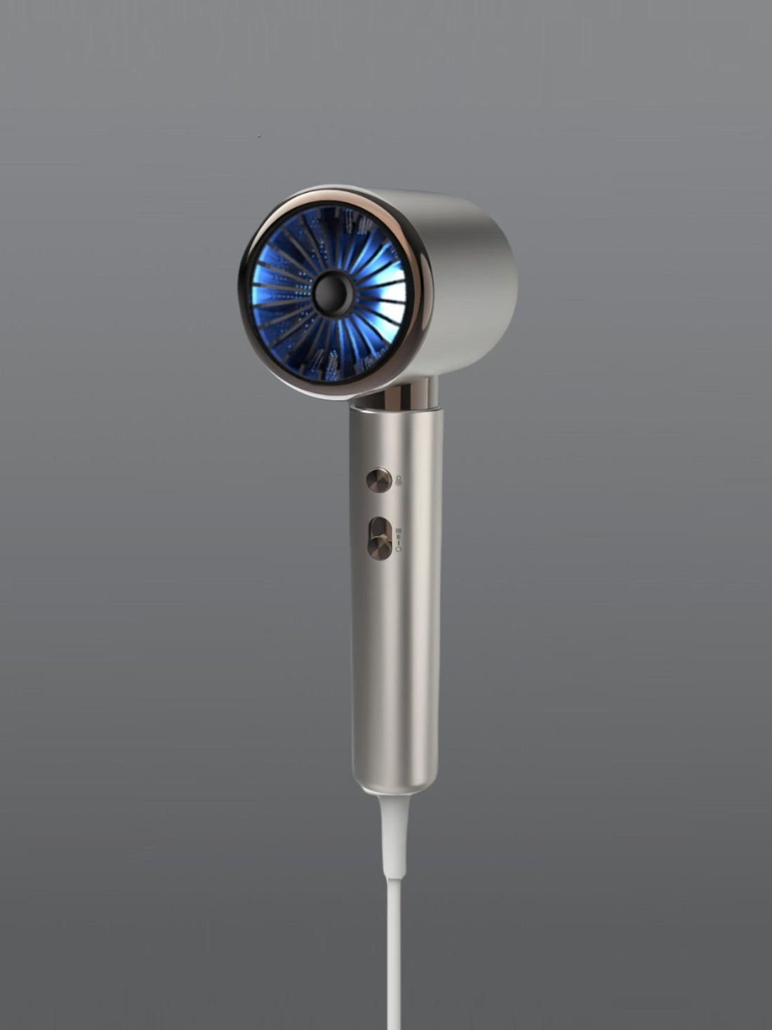 Negative Ion Turbo Hair Dryer: Fast, Frizz-Free, Silky Results - cas7m