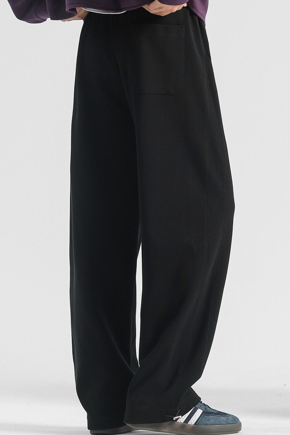 Men's Plus Size Casual Loose Fit Drawstring Sweatpants - cas7m
