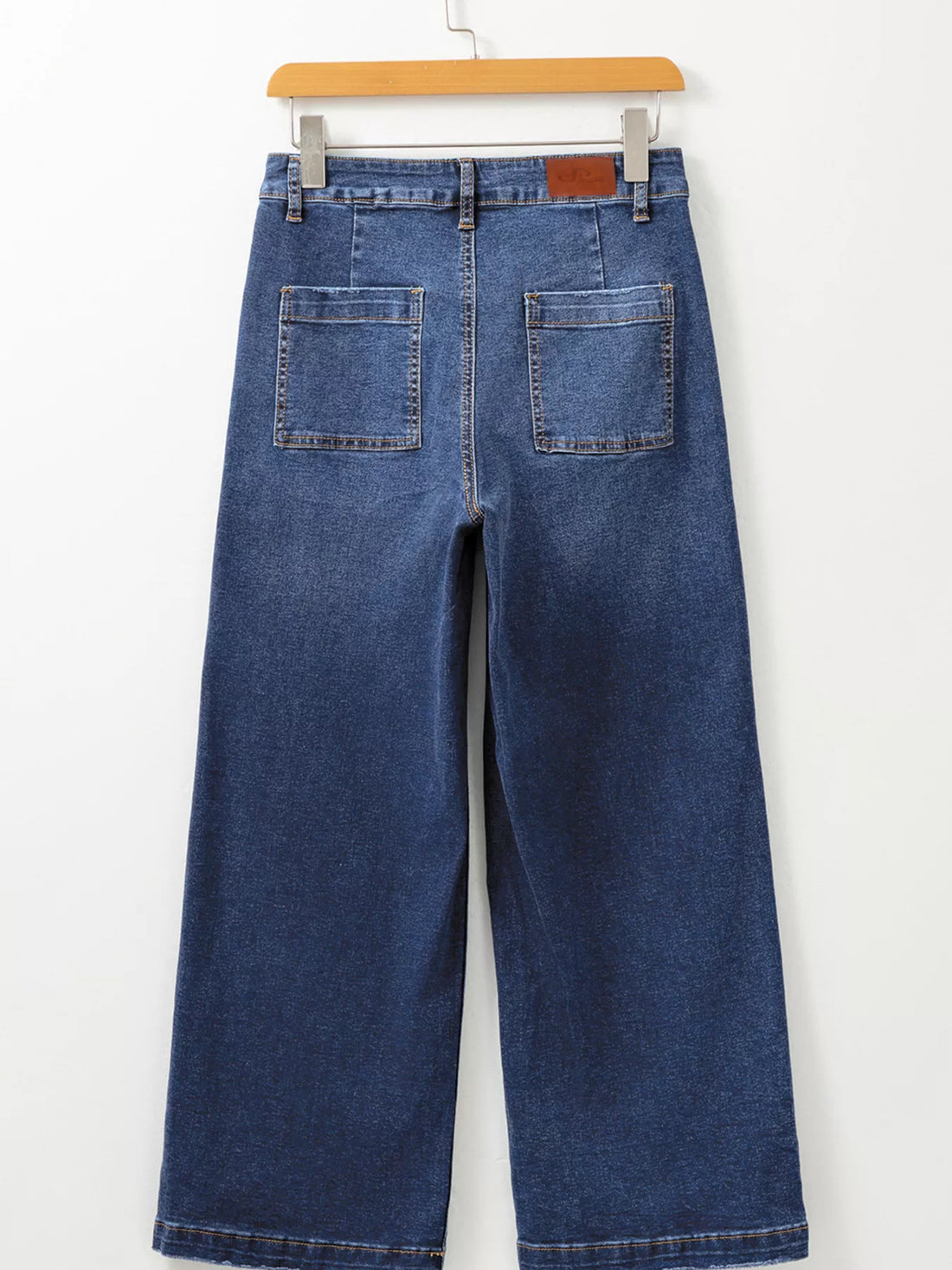 Patch Pocket Shift Jeans - cas7m