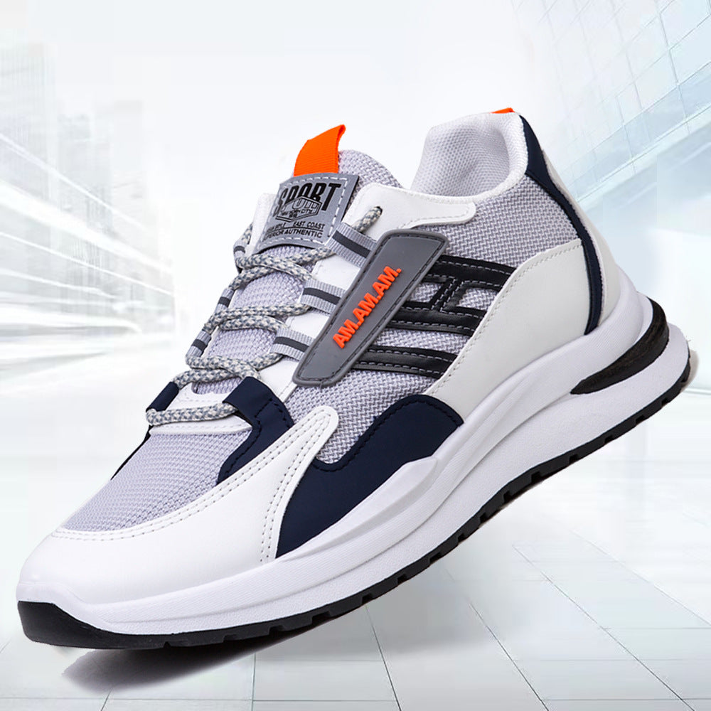 Men Sneakers White Sports Shoes Running Walking - cas7m
