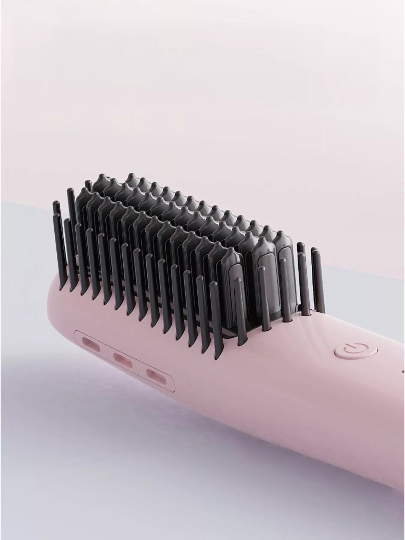 QuickHeat Precision Hair Styling Comb - Sleek & Shine Perfection - cas7m