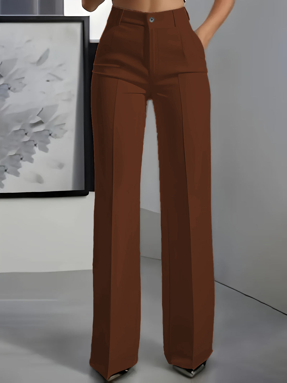 Versatile Men's Polyester Pants - Comfort & Style in Every Size - cas7m