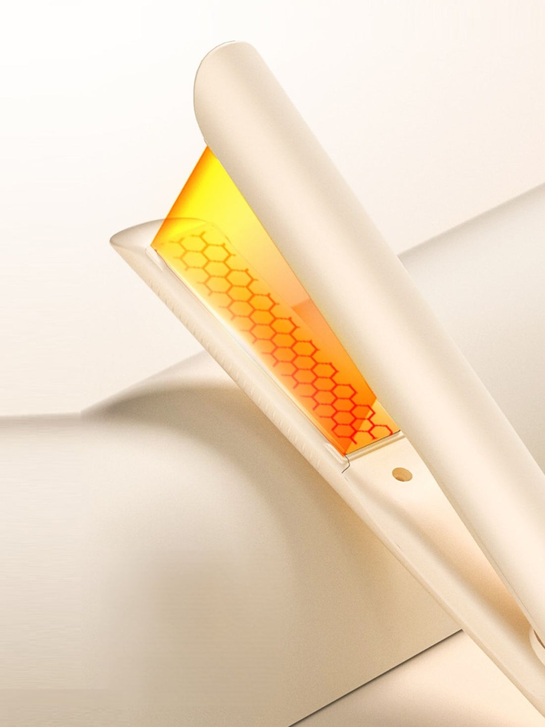 Portable 2-in-1 Anti-Scald Curling & Straightening Iron - cas7m