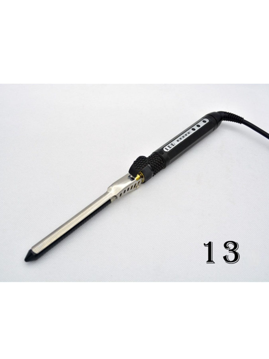 Adjustable Heat Salon-Quality Curling Iron with Anti-Scald Tech - cas7m