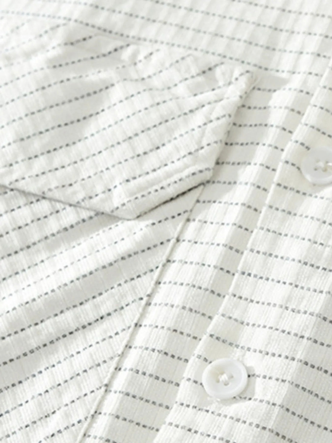 Men's Plus Size Button Up Long Sleeve Shirt - cas7m