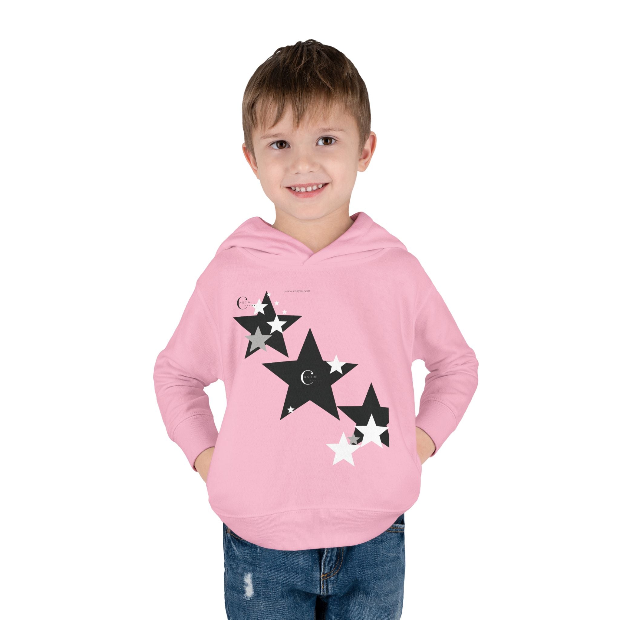 Cozy Comfort Rabbit Skins Toddler Hoodie with Pockets - cas7m