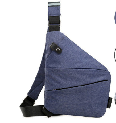 Men's Multifunctional Shoulder Bags Sports Chest Pack Bags - cas7m