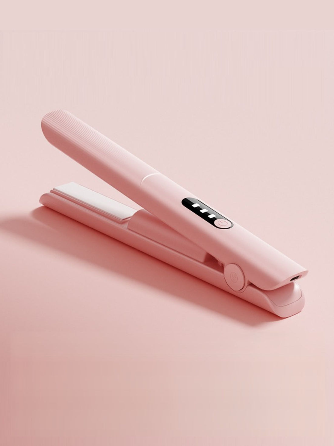Rechargeable Ionic Travel Hair Straightener - Smooth & Shine - cas7m