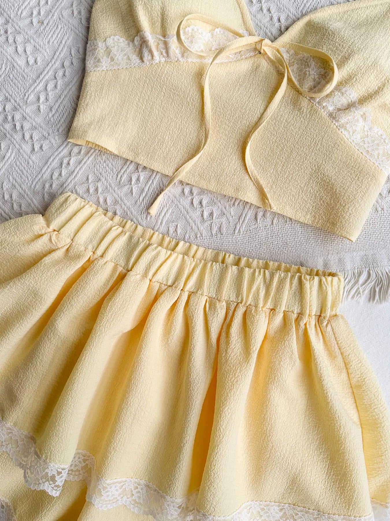 Smocked Cami and Skirt Set - cas7m