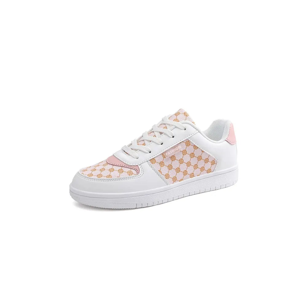 Classic Comfort Low-Heel PU Canvas Shoes - cas7m