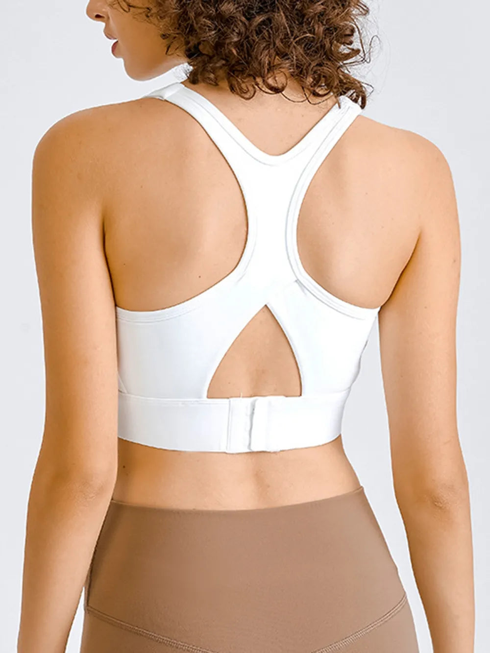 Millennia Double Take Square Neck Racerback Cropped Tank - cas7m