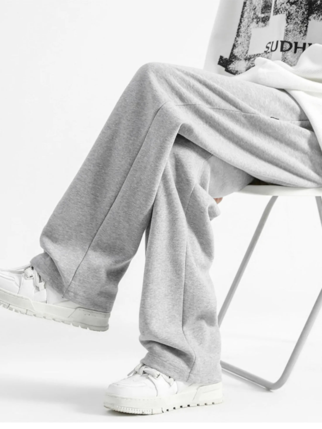 Men's Full Size Casual Loose Fit Sweatpants Plus Size - cas7m