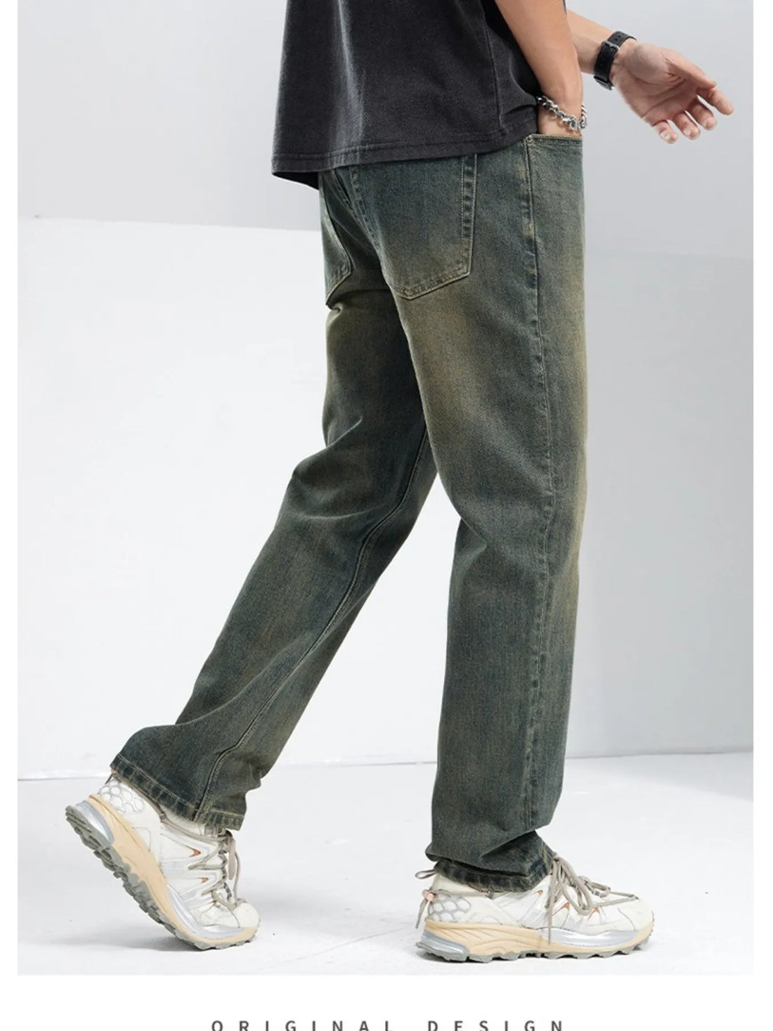 Men's Relaxed Fit Jeans - cas7m