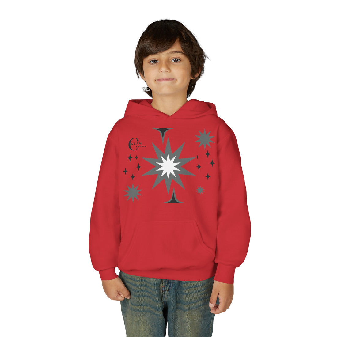 Youth Heavy Blend Hooded Sweatshirt - cas7m