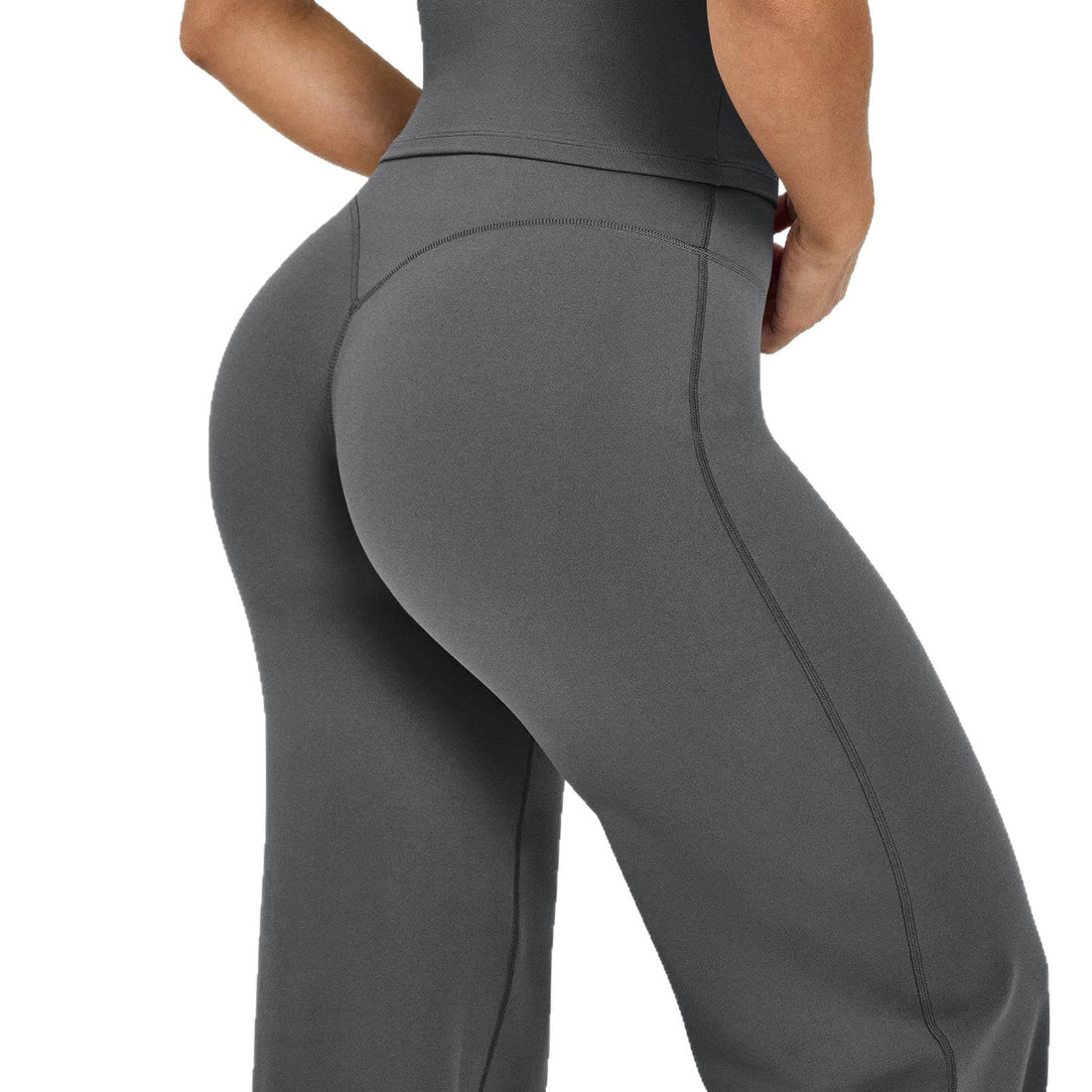 Slimming Casual Straight-leg Women's Wide Leg Sports Yoga Pants - cas7m