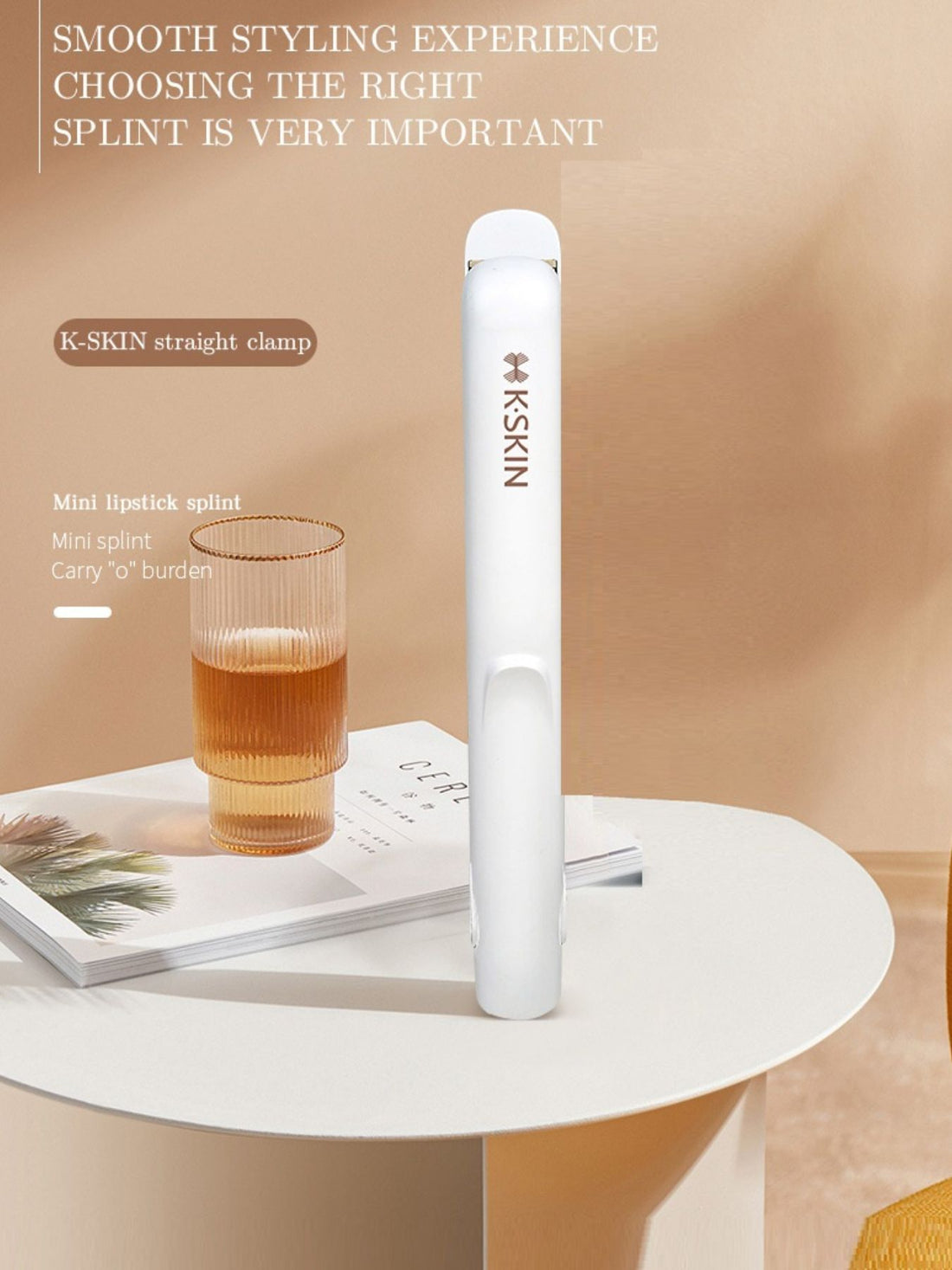 Portable Mini Hair Straightener - cas7m