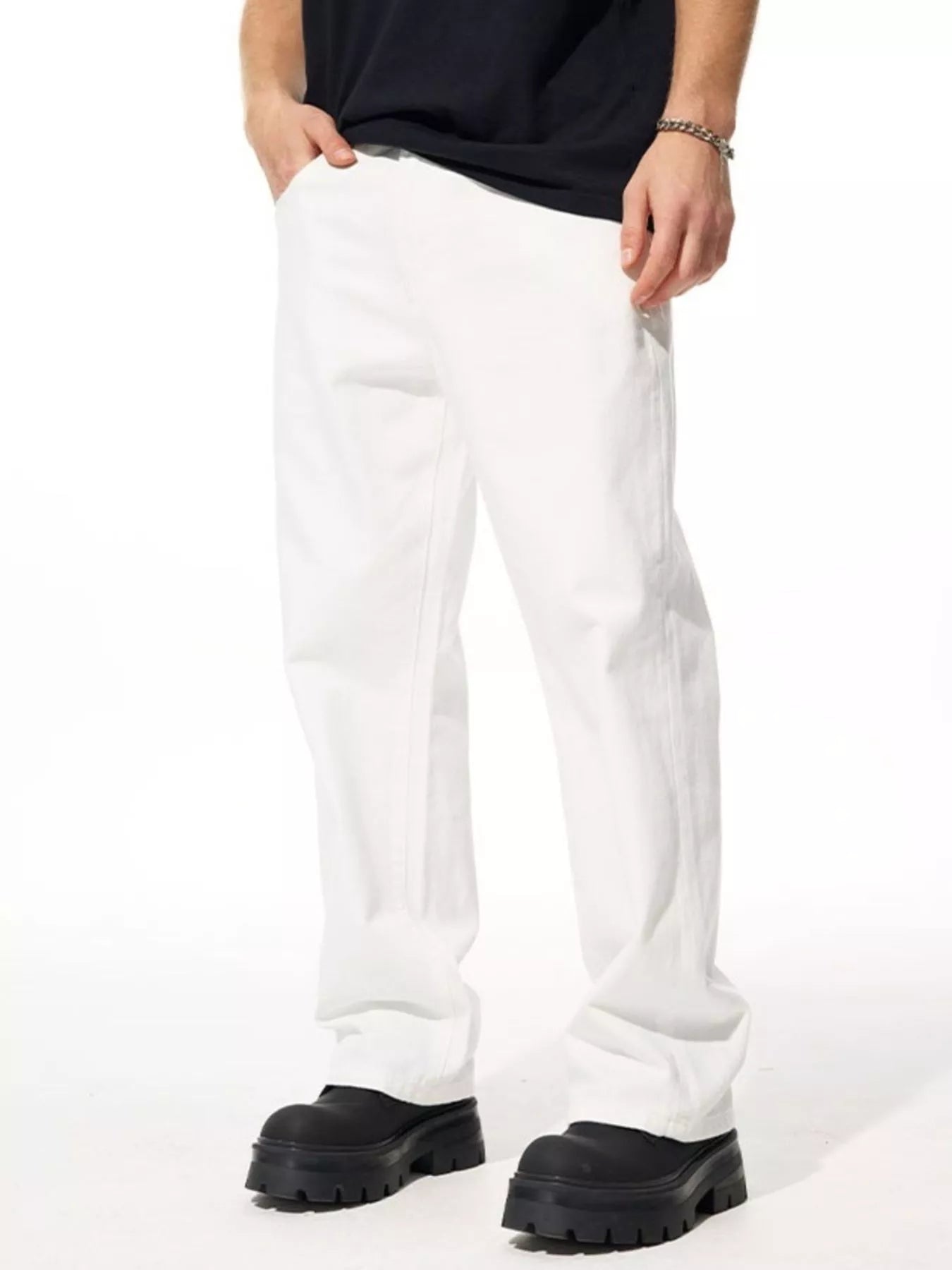 Men's Loose Fit Jeans - cas7m