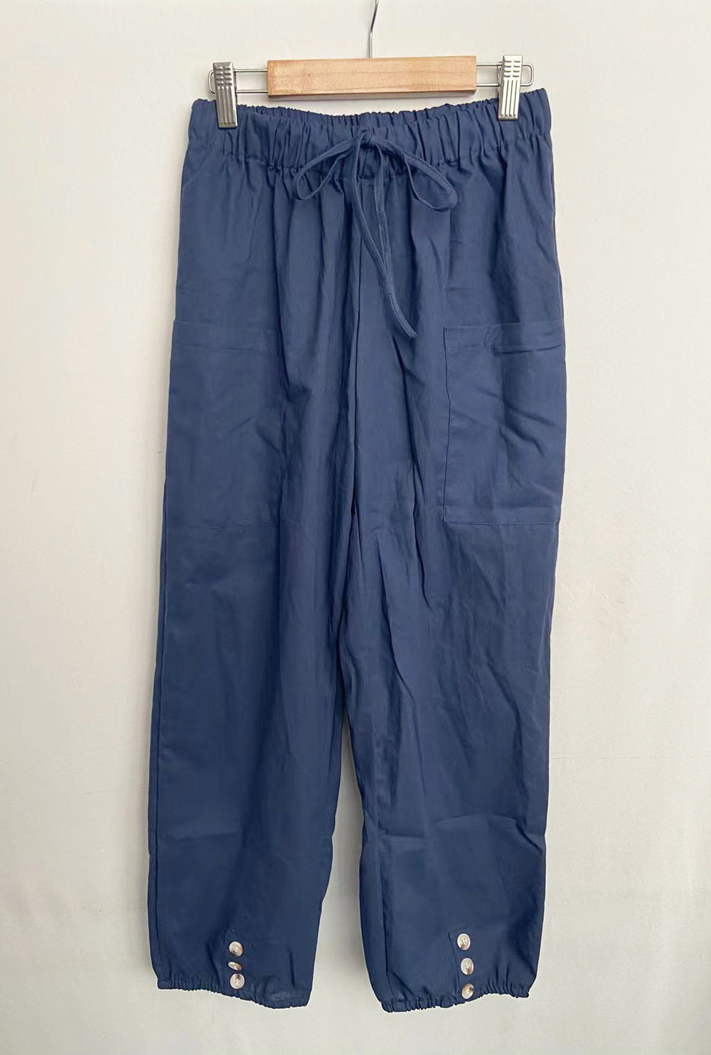 Women's Casual Nine-point Pants Wide Leg - cas7m