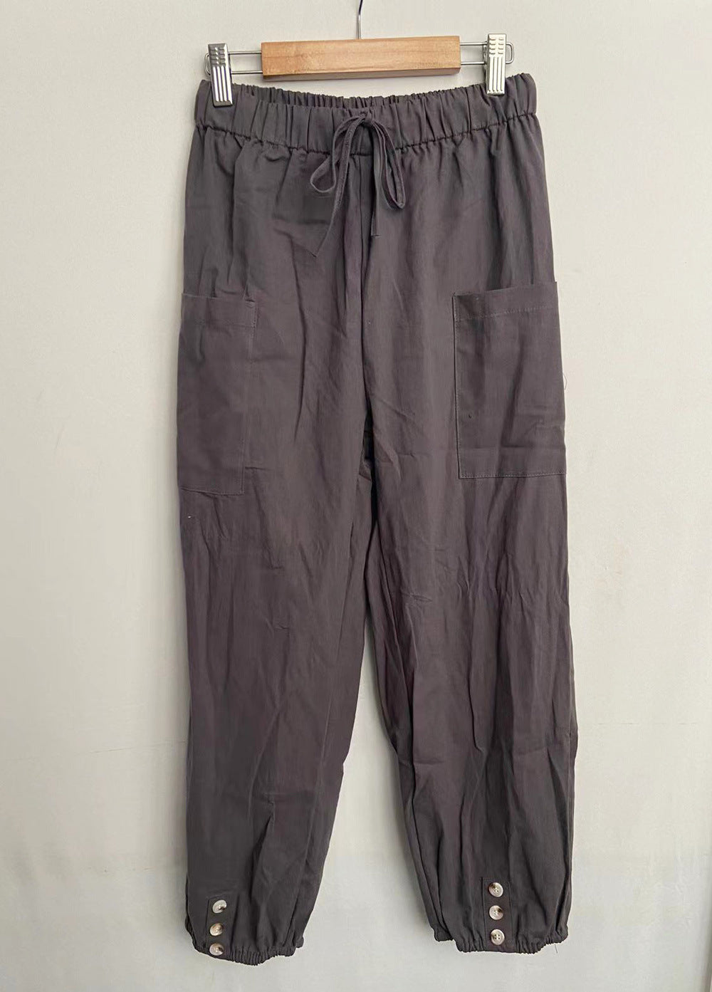 Women's Casual Nine-point Pants Wide Leg - cas7m
