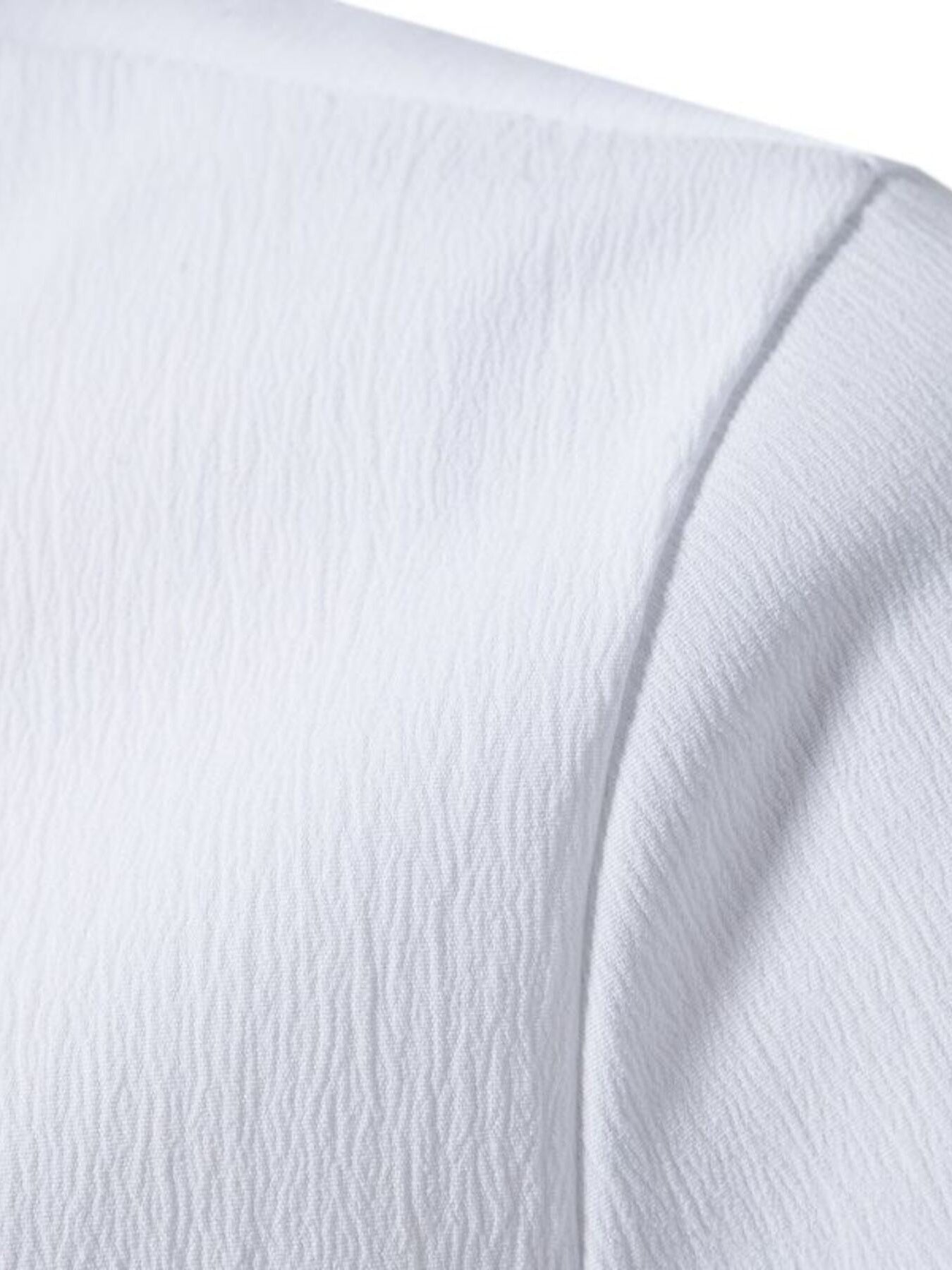 Men's Plus Size Button Detail Short Sleeve Shirt - cas7m