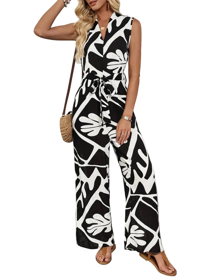 Viscose Zippered Pocket Jumpsuit - Soft, Stylish, Easy Care - cas7m