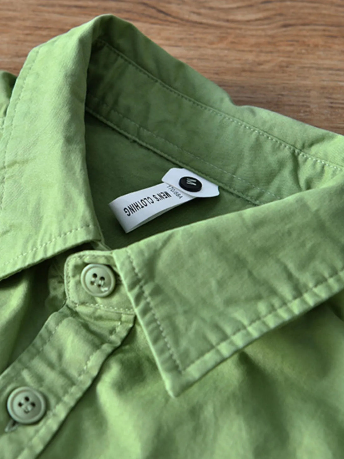 Men's Plus Size Button Up Long Sleeve Shirt - cas7m