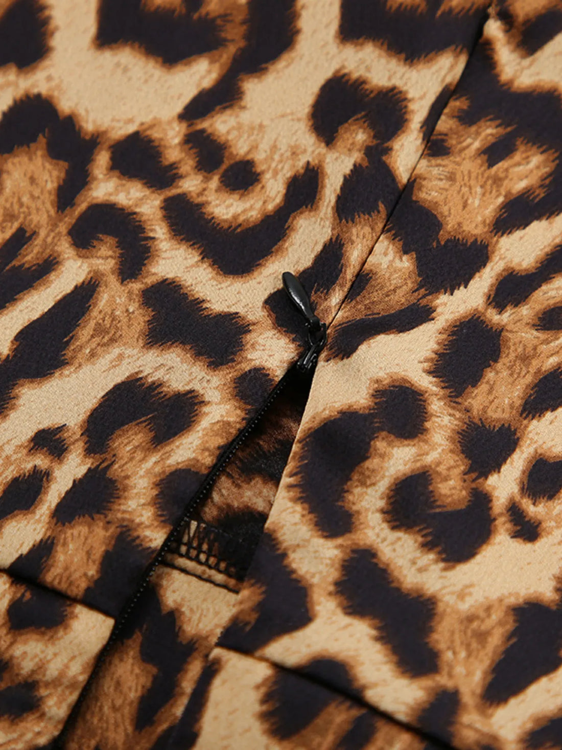 Leopard Print Mini Skirt - cas7m