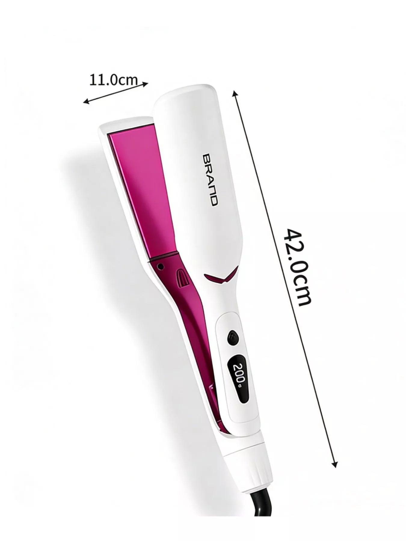 Salon-Quality Adjustable Hair Straightener with Safe Heat Control - cas7m