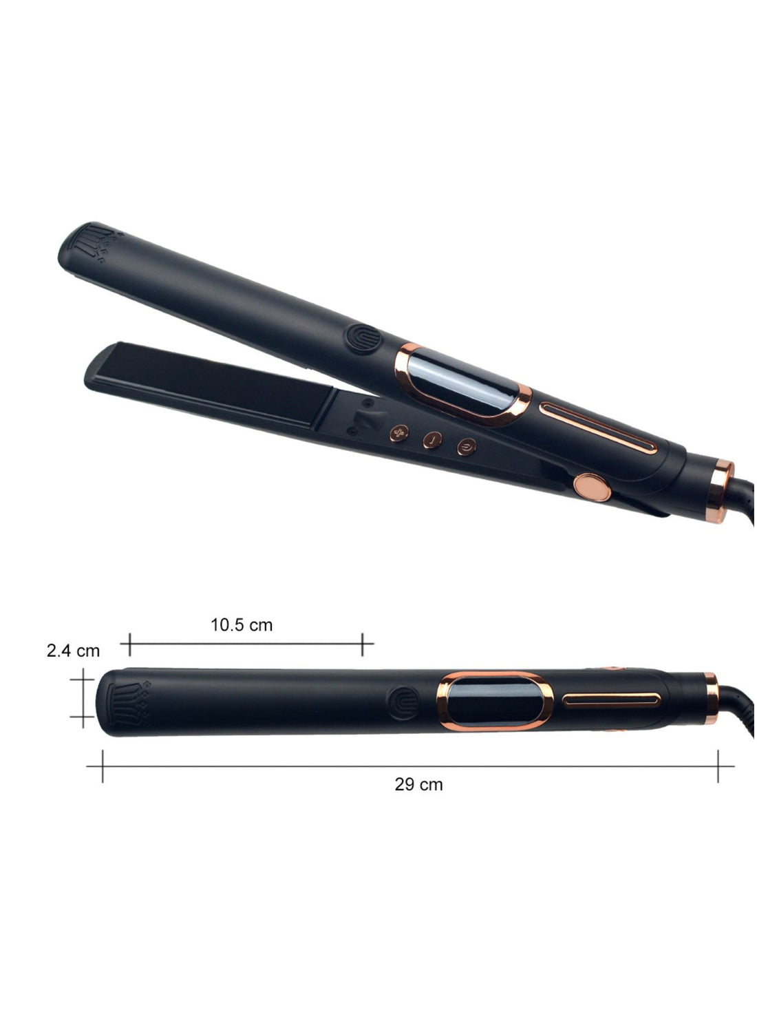 Precision-Glide Adjustable Temperature Hair Straightener - cas7m