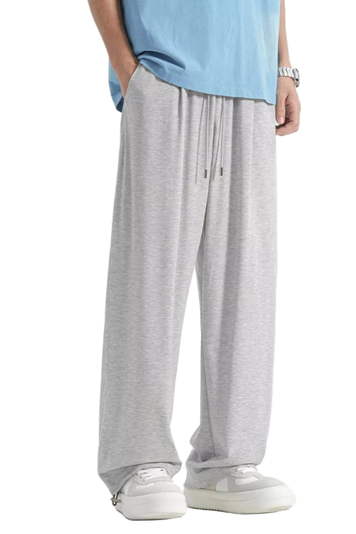 Men's Plus Size Casual Loose Fit Drawstring Sweatpants - cas7m