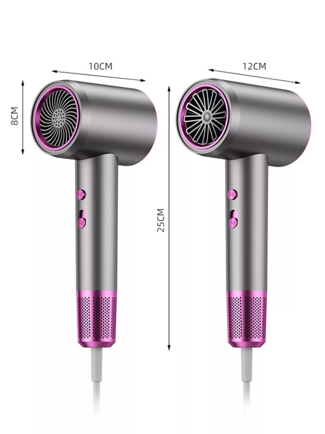 Elegance Pro Multi-Speed Hair Dryer – Salon Quality at Home - cas7m