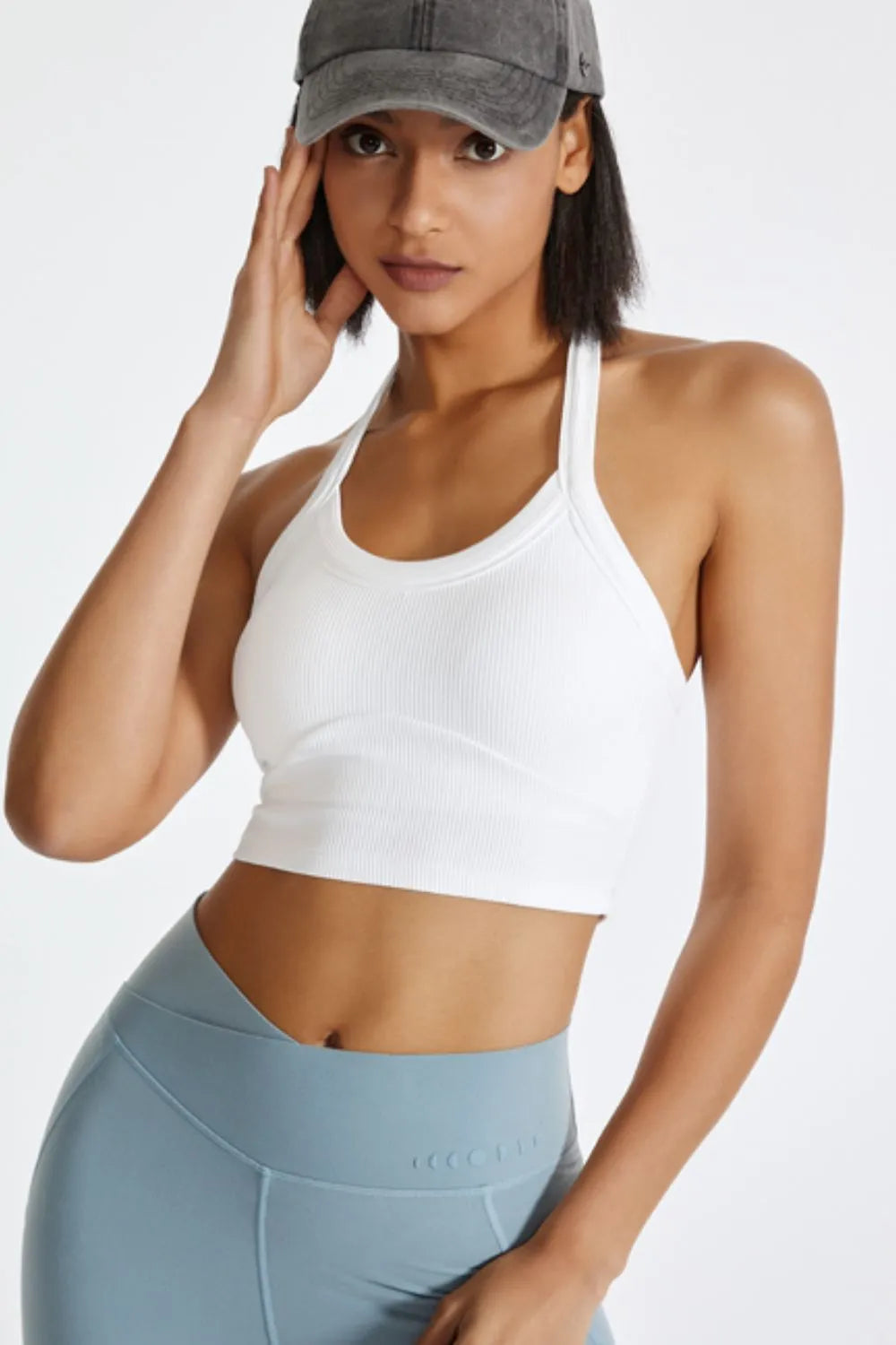 Halter Neck Active Cami - cas7m