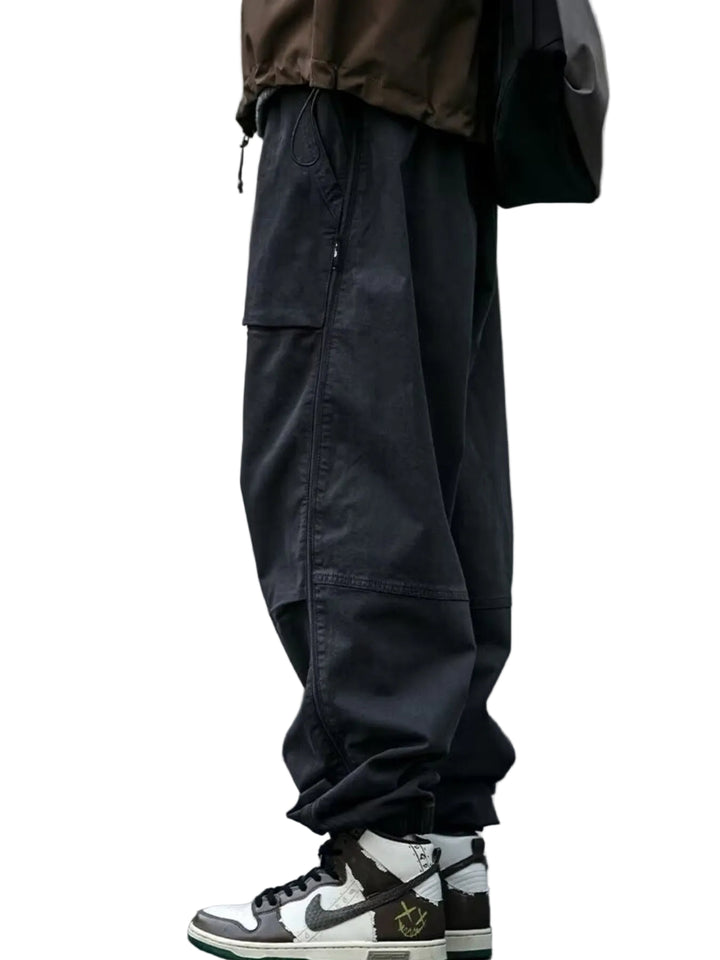 Men's Plus Size Relaxed Fit Cargo Pants - cas7m