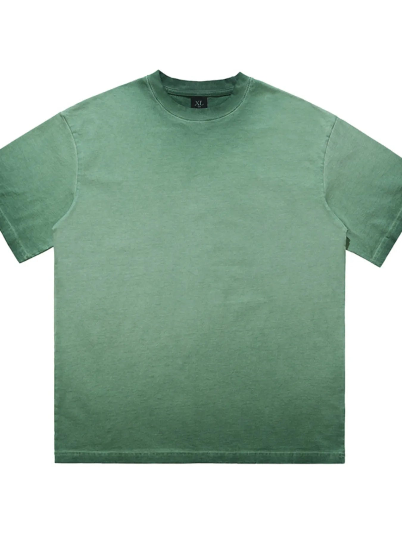 Men's Vintage Wash Round Neck T-Shirt - cas7m