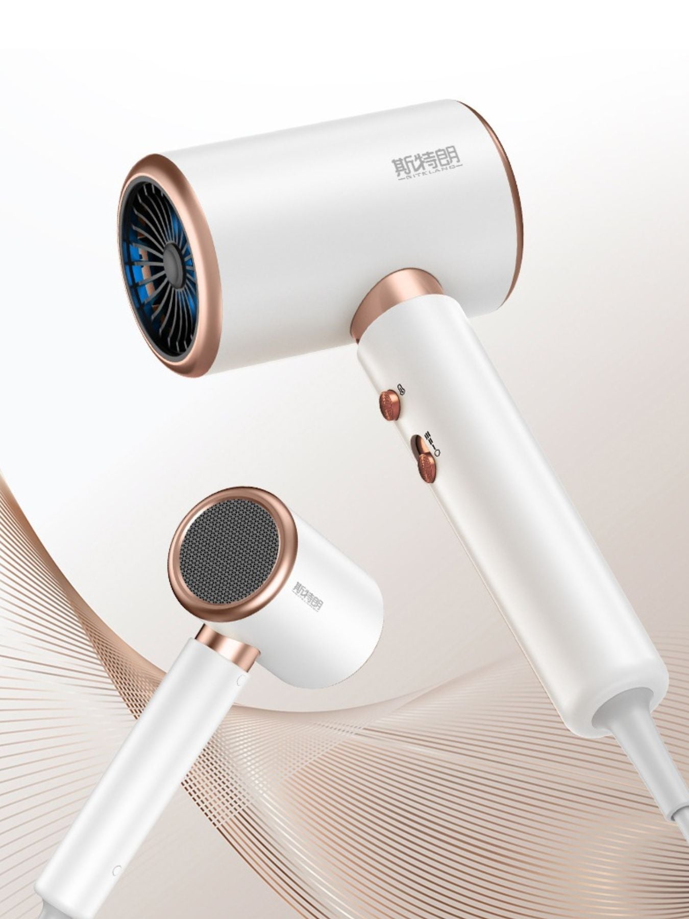 Ionic UltraCare Pro Hair Dryer - Sleek, Smooth, Salon Results - cas7m