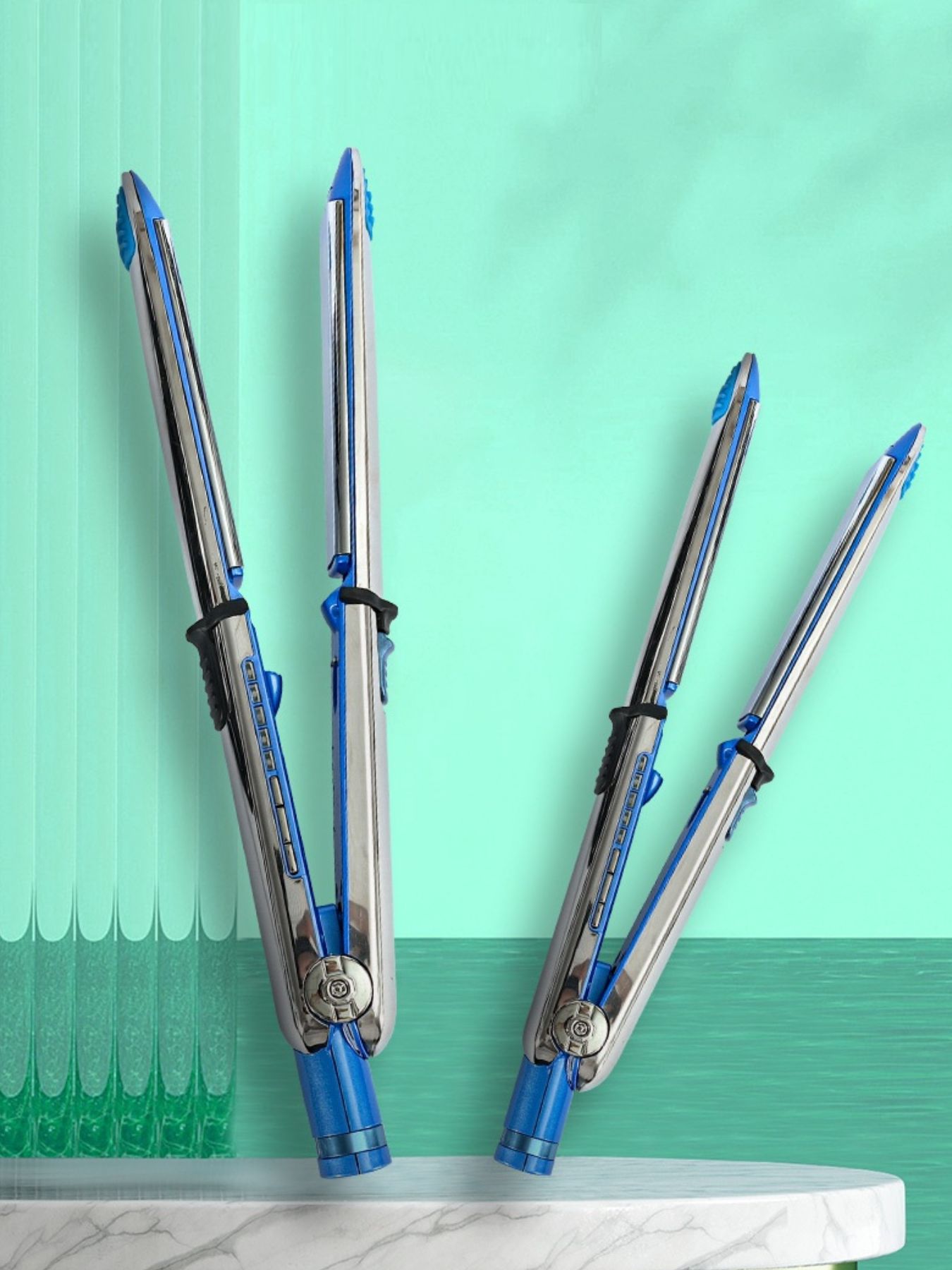 2-in-1 Fast Heating Hair Styler: Straighten Effortlessly - cas7m