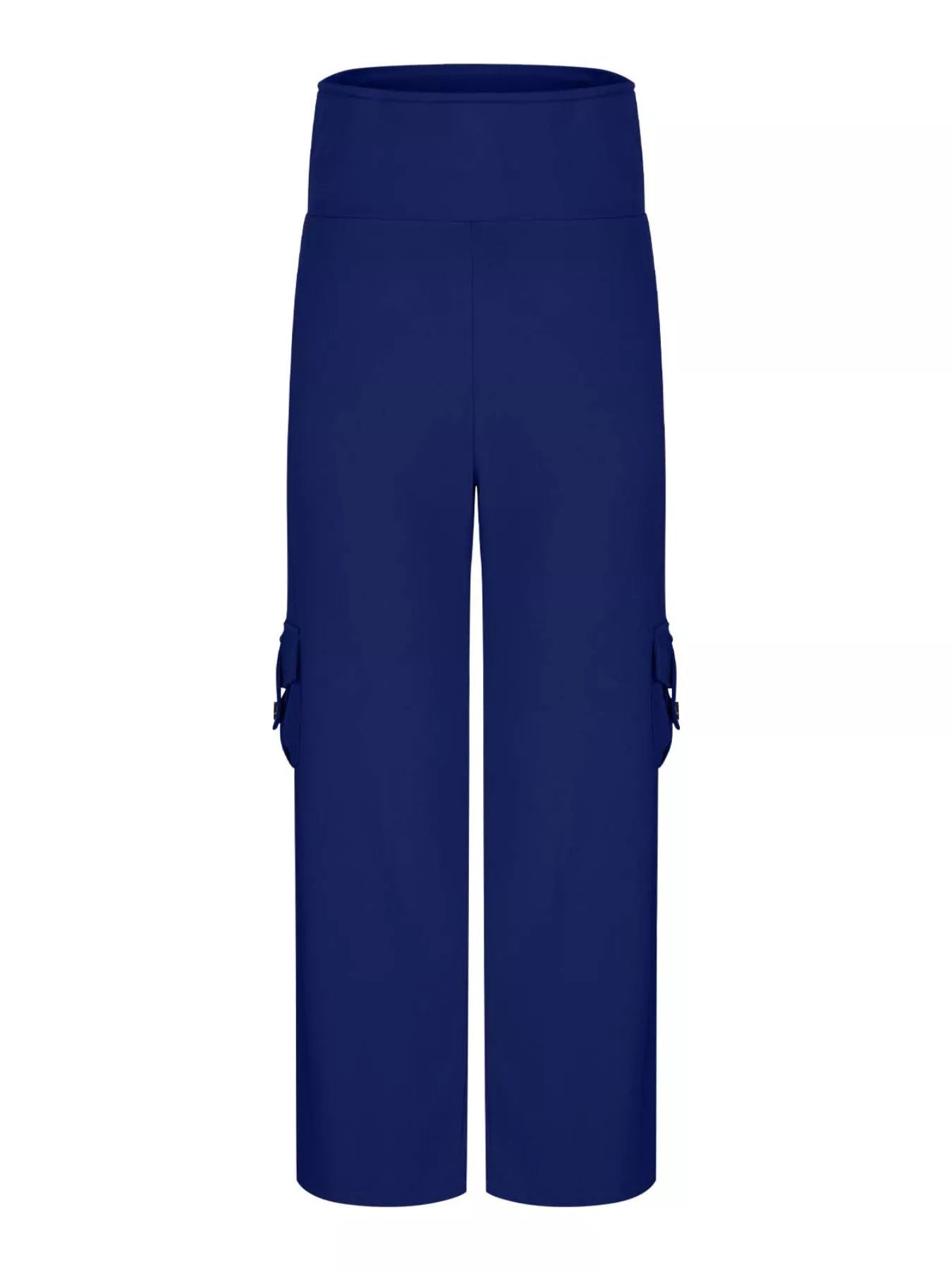 High-Waisted Yoga Pants with Pockets - cas7m