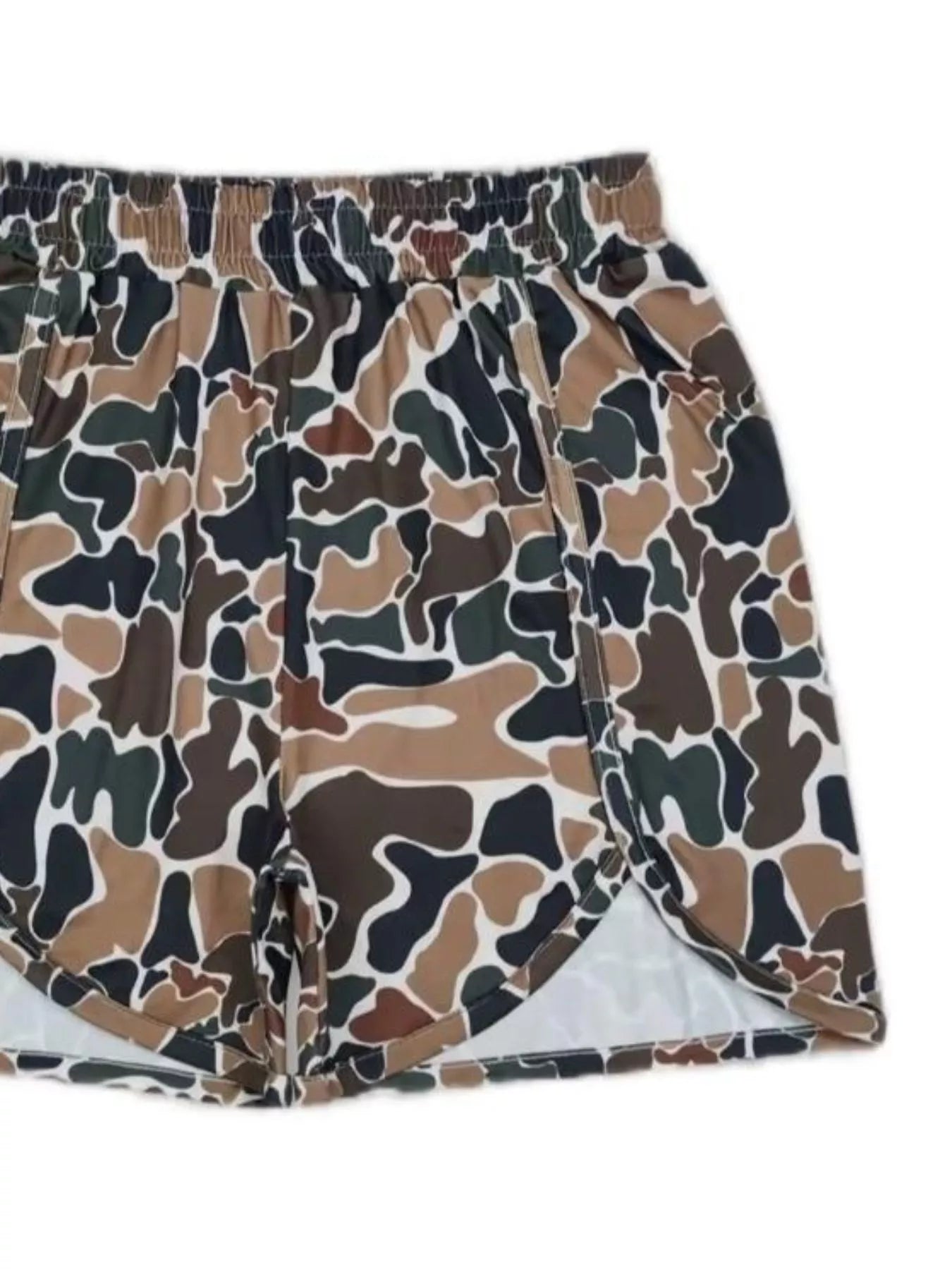 Basic Style Women's Polyester Shorts - Comfortable & Easy Care - cas7m