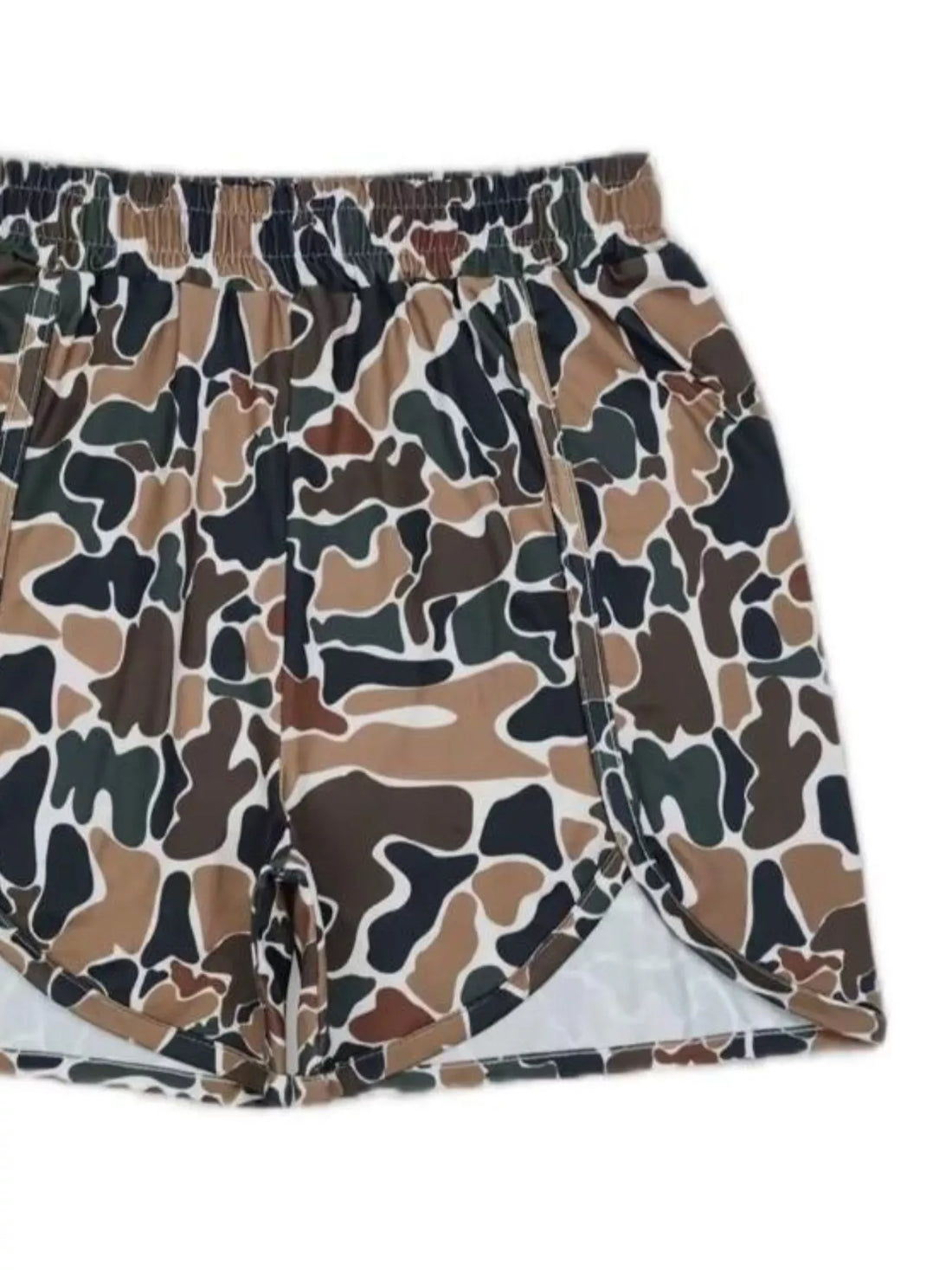 Basic Style Women's Polyester Shorts - Comfortable & Easy Care - cas7m