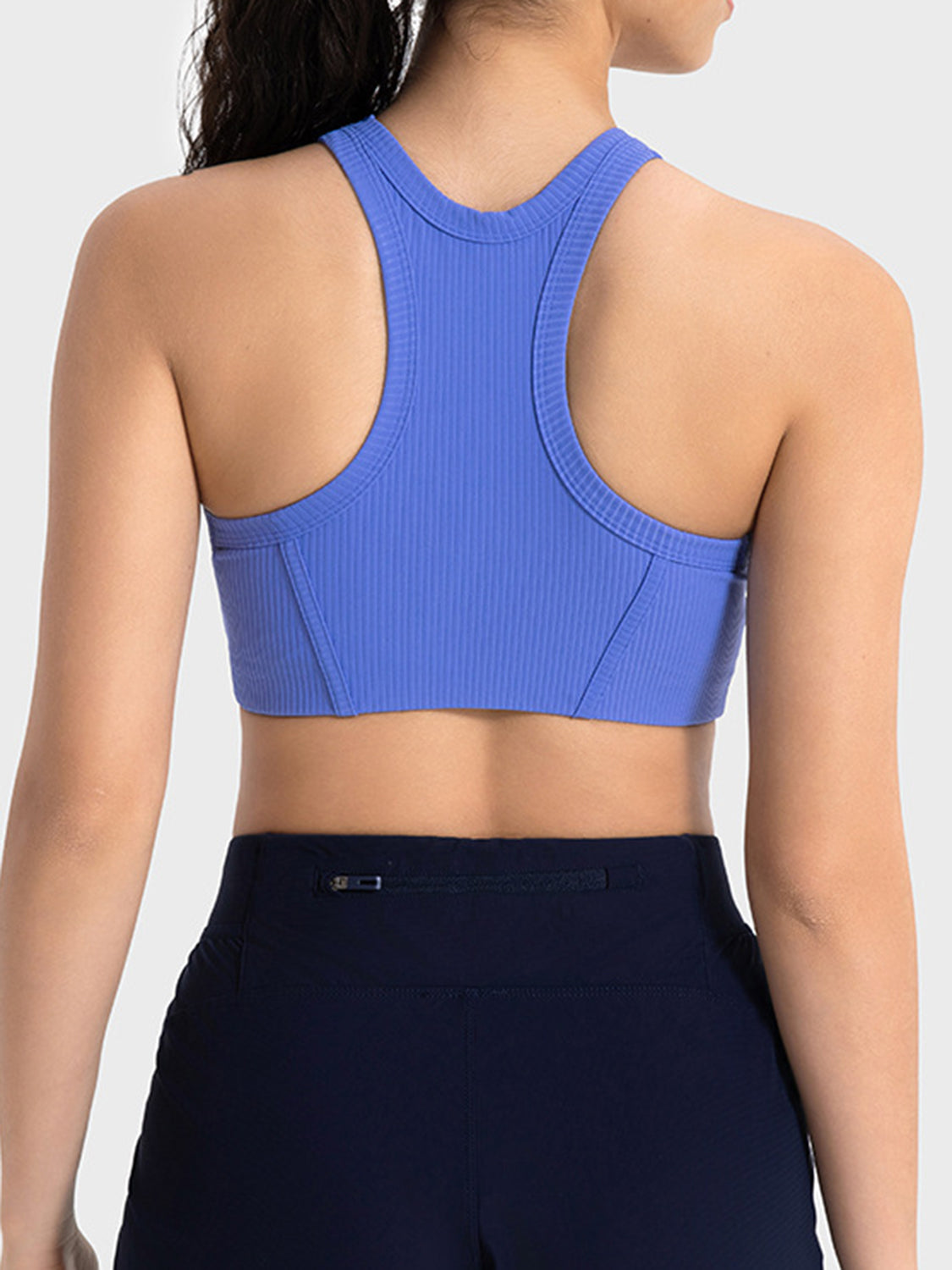 Millennia Wide Strap Cropped Sport Tank - cas7m